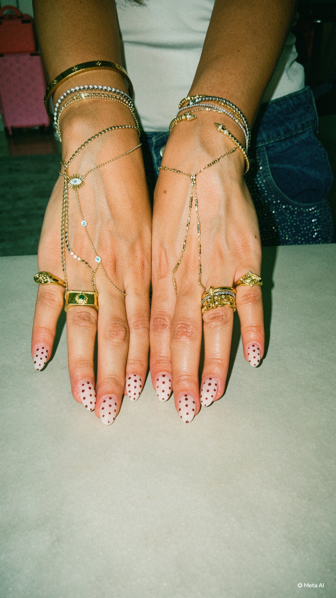 Goldplated Handchain