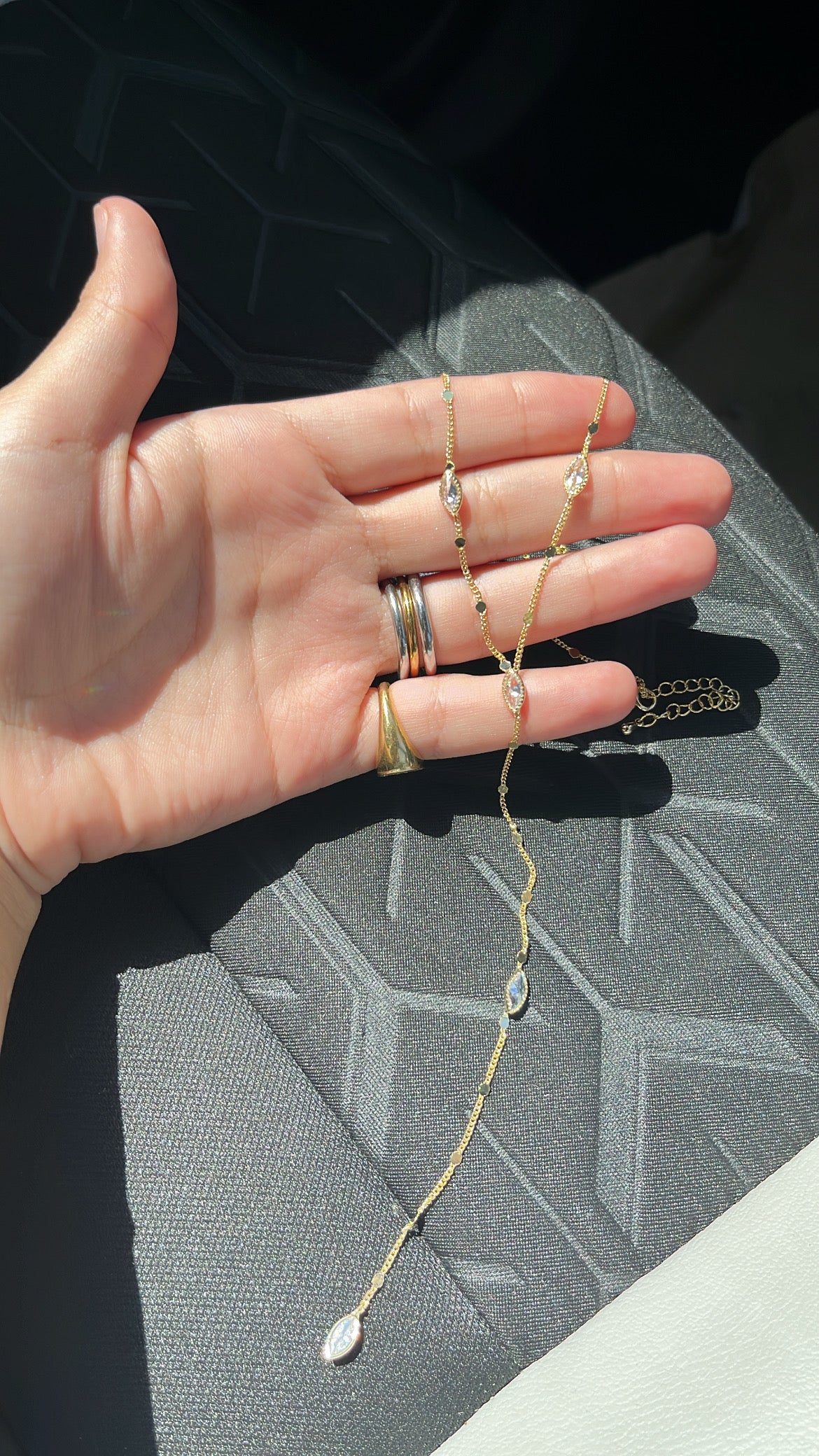 Drop necklace