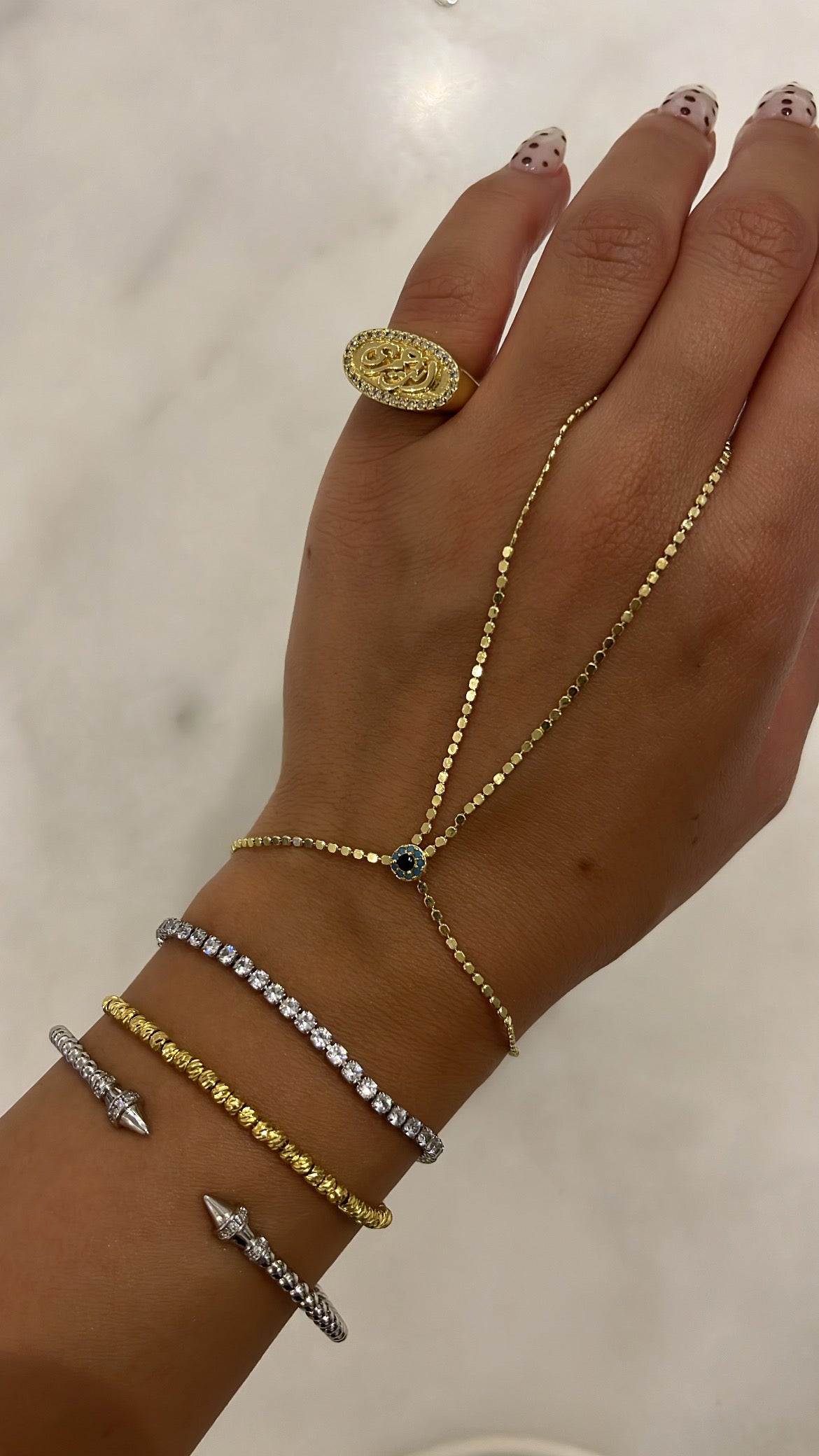 Gold-plated Handchain