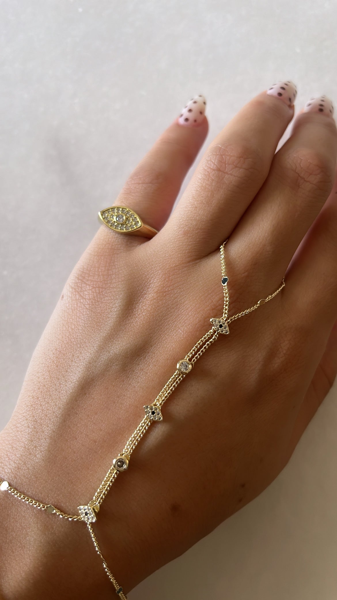 Gold-plated Handchain