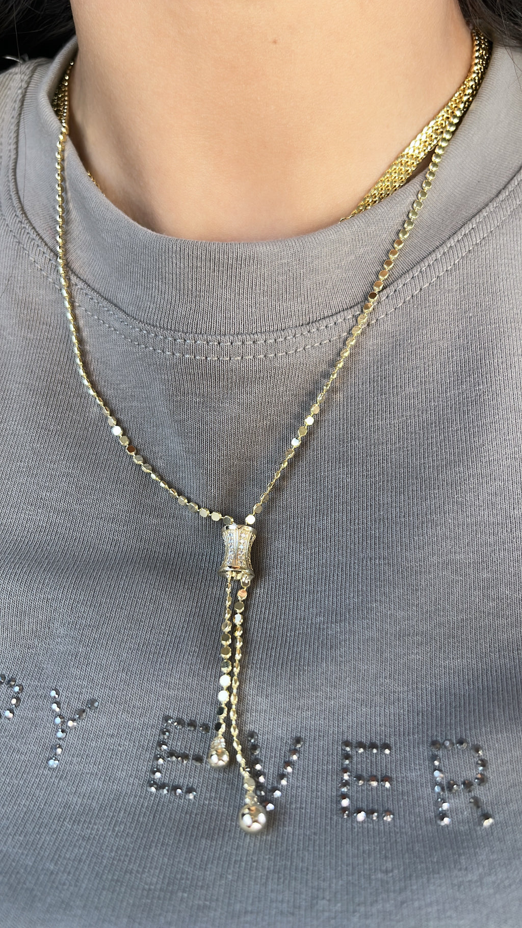 Drop necklace