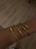 Gold plated bracelet