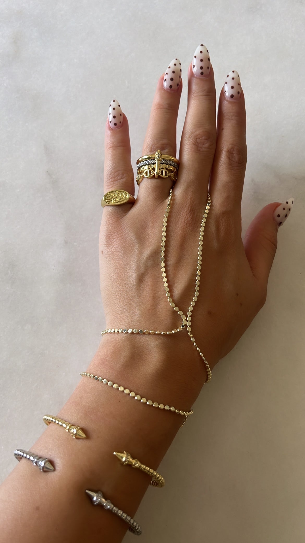Gold-plated Handchain