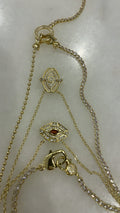 Goldplated necklace