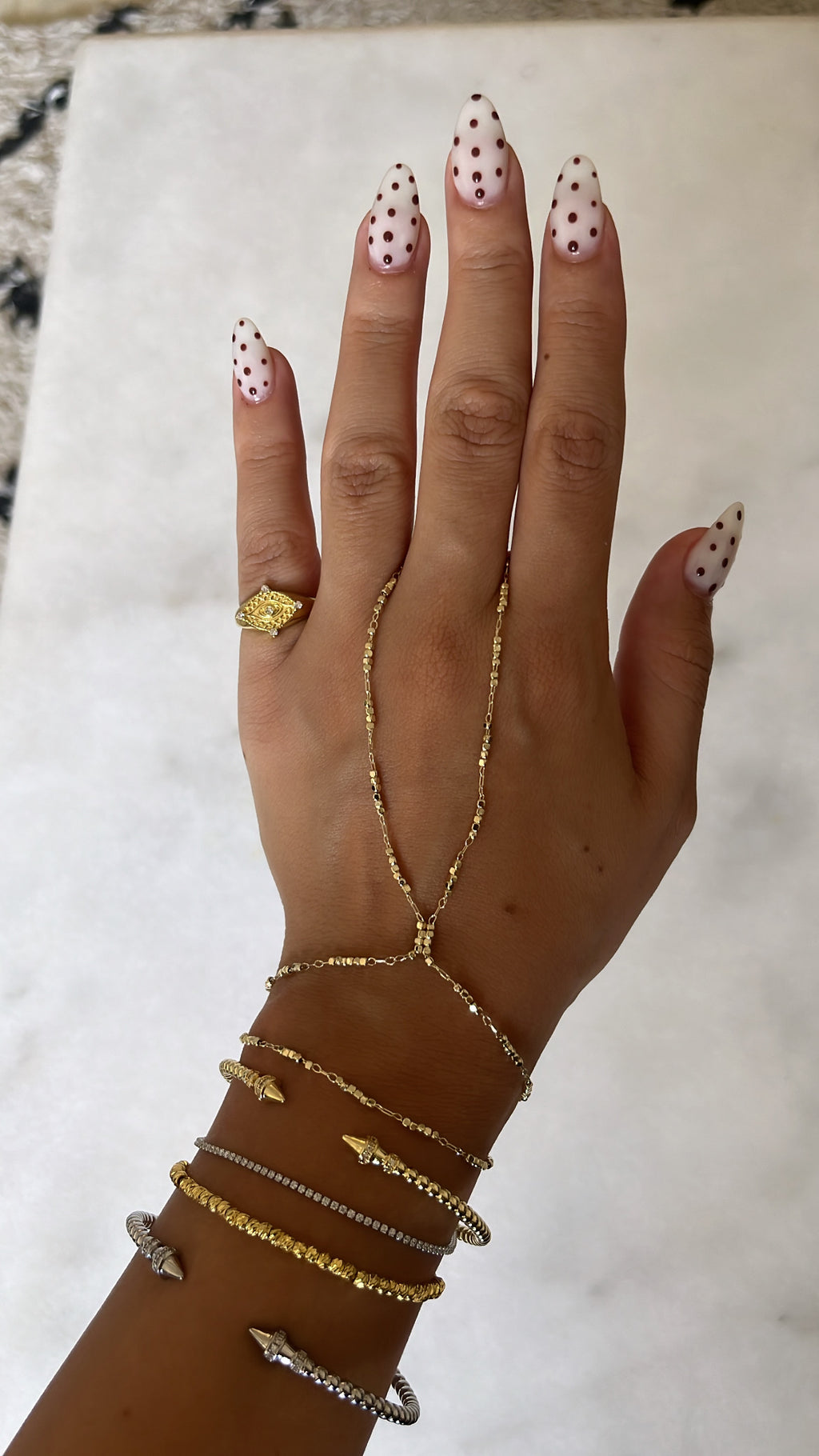 Gold-plated Handchain