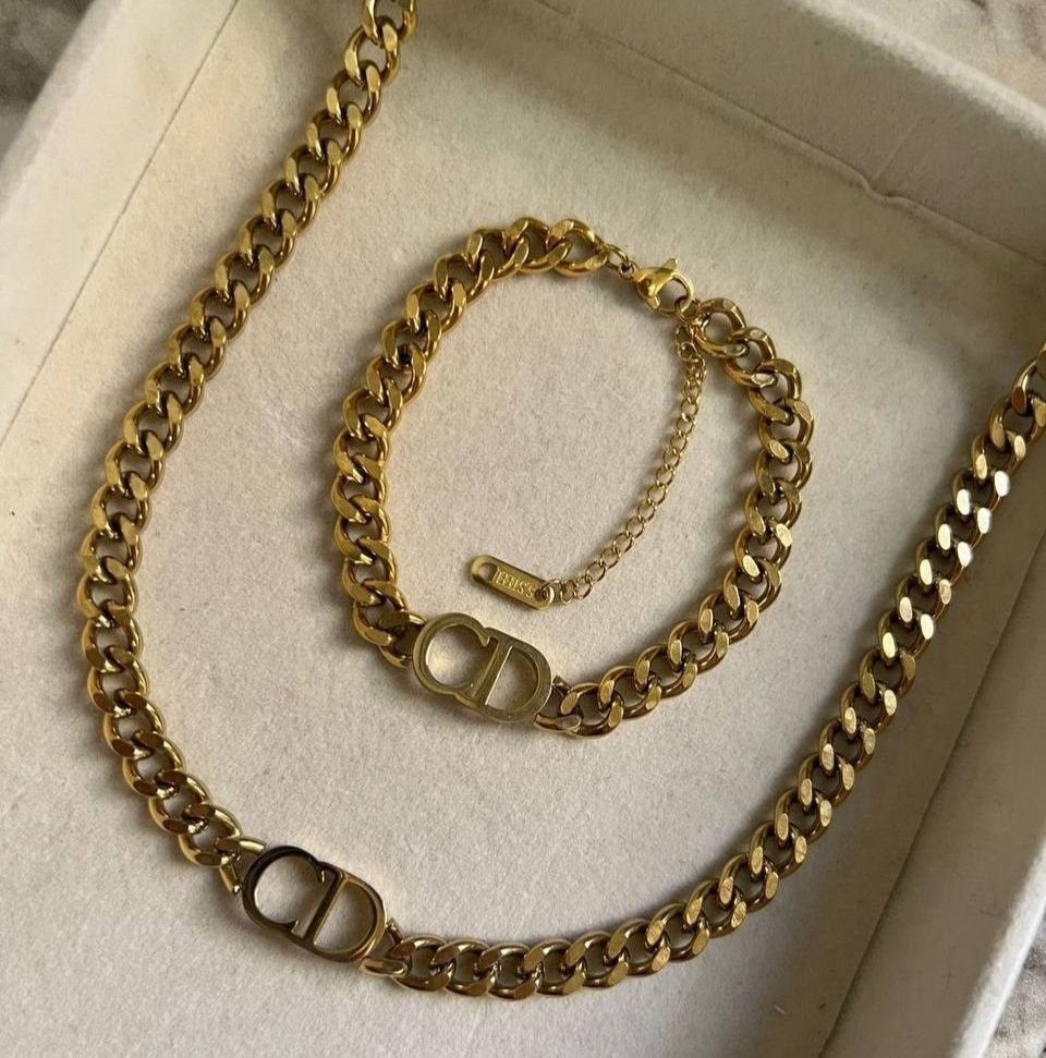 CD set (bracelet and necklace)